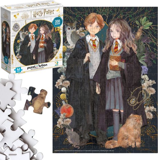 Dodo Puzzle &quot;Harry Potter - Hermiona I Ron&quot; Układanka 300 Elementów Czarodzieje