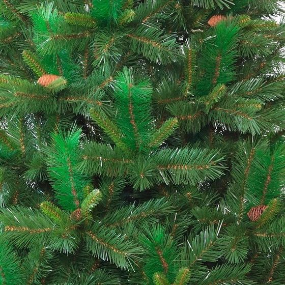 Елка искусственная &quot;Сибирская узкая&quot;, H244 см, 1302 ветки
