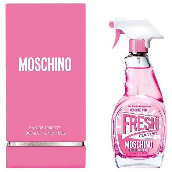 MOSCHINO Pink Fresh Couture Eau De Toilette 100ml Perfume