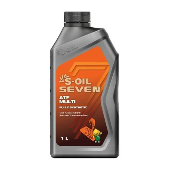 Масло трансмиссионное S-OIL ATF Multi, синтетическое, 1 л