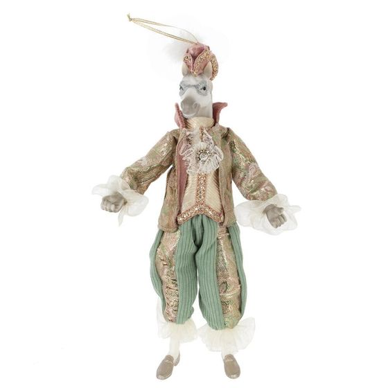 Игрушка набивная подвес "Лошадь", L18 W9 H37/22 см