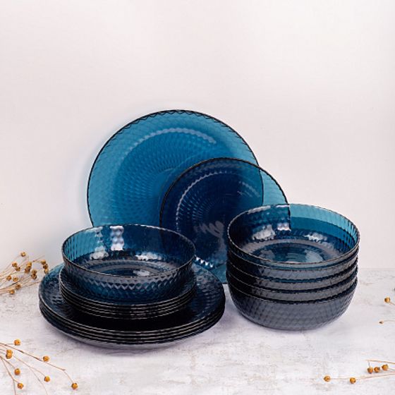 Столовый набор ИДИЛЛИЯ Лондон Топаз 18 предметов