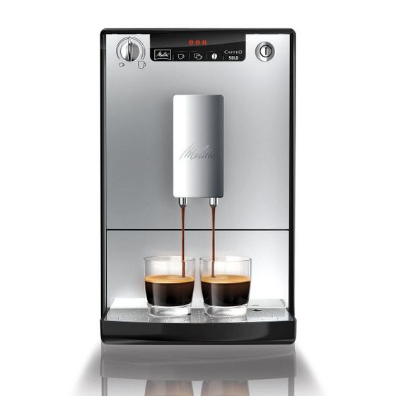 Суперавтоматическая кофеварка Melitta Solo Silver E950-103 Серебристый 1400 W 1450 W 15 bar 1,2 L 1400 W