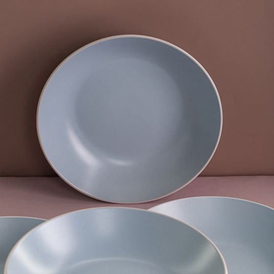 Тарелка суповая SCANDY BLUE 20.5см