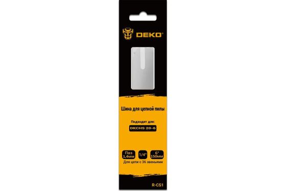 Шина для цепных пил Deko R-CS1 1/4&quot;