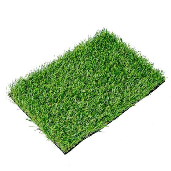 Газон искусственный, ландшафтный, ворс 30 мм, 2 × 4 м, зелёный двухцветный