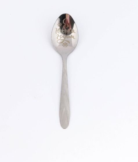 !09 НАБОР ИЗ 3-Х ШТУК - Ложка сувенирная на открытке «Счастья и любви»,10 х 18 см. (2 штуки) +Ложка сувенирная на открытке «Чудес в новом году», 10 х 18 см. (1 штука)