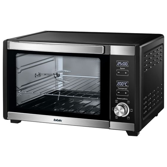 Мини-печь BBK OE3081D 30л 1600Вт черный/нержавеющая сталь