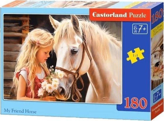 Castorland Puzzle 180 My Friend Horse CASTOR