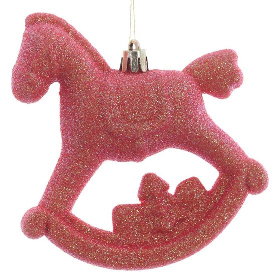 Набор из 2шт, Украшение новогоднее &quot;Лошадка&quot;, L11 W5 H10 см