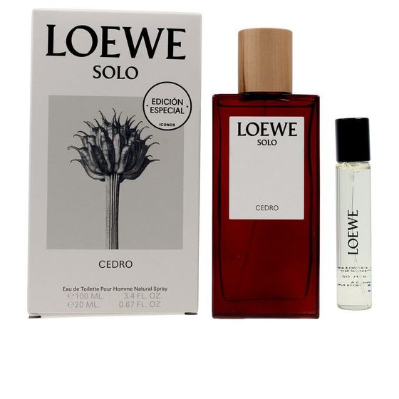 Loewe Solo Cedro Туалетная вода 100 мл + Туалетная вода в дорожном формате 20 мл