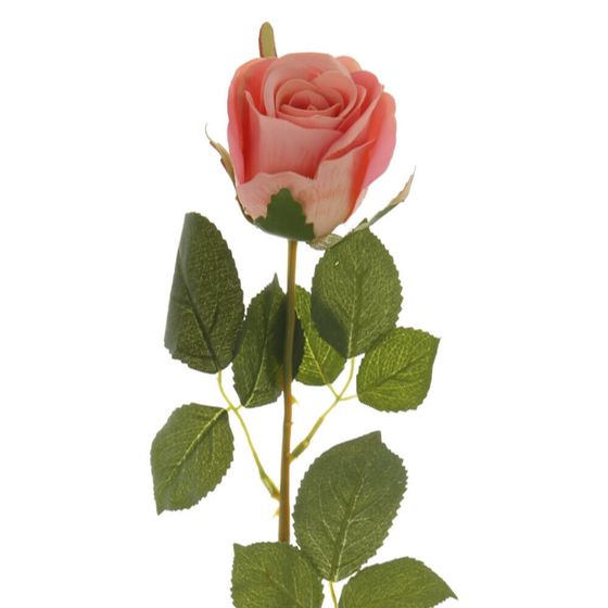 Цветок искусственный &quot;Роза&quot;, D8 см, Д8 Ш8 В71 см