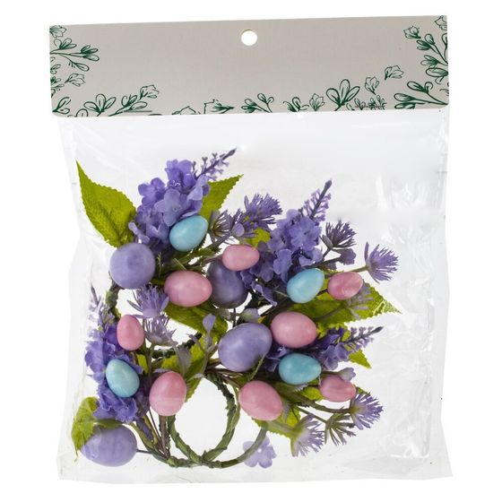 Набор из 4-х колец для салфеток &quot;Пасхальных&quot;, D3.8 см, L7 W3 H20 см