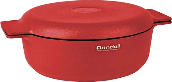 Сотейник Rondell Red Edition RDA-1119 3,2л с крышкой красный