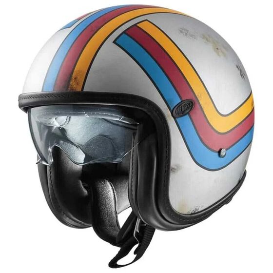 PREMIER HELMETS 23 VintagePlatin Ed. EX 77 BM 22.06 open face helmet