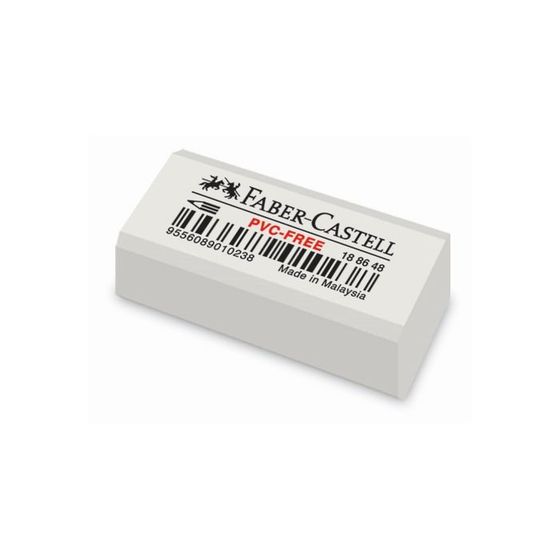 Ластик Faber-Castell &quot;PVC-free&quot; 7086, 31 х 16 х 11, белый