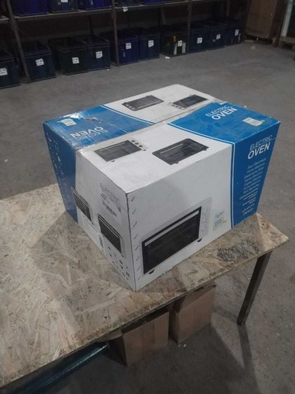УЦЕНКА-Мини-печь Delvento D4405 44л 1300Вт розовый-(замятие левой и правой боковины, нарушена упаковка)