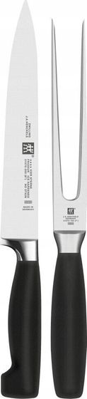 Zwilling Zestaw - nóż i widelec do mięs ZWILLING Four Star 35037-000-0