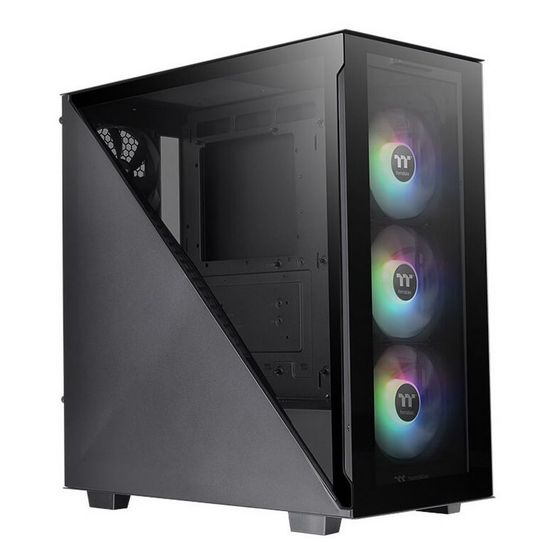Корпус Thermaltake Divider 300 TG ARGB CA-1S2-00M1WN-01 Black/Win/SPCC/Tempered Glass*2/120mm Standard Fan*1/120mm CA-1S2-00M1WN-01 ARGB Fan*3 (52745