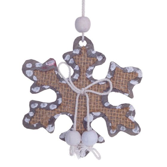 Украшение новогоднее &quot;Снежинка/Звезда/Олень&quot;,  L10,5 W0,5 H10,5 см, 3в.