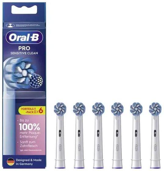 Насадка для зубной щетки Oral-B PRO SENSITIVE CLEAN 6шт ( Oral-B)