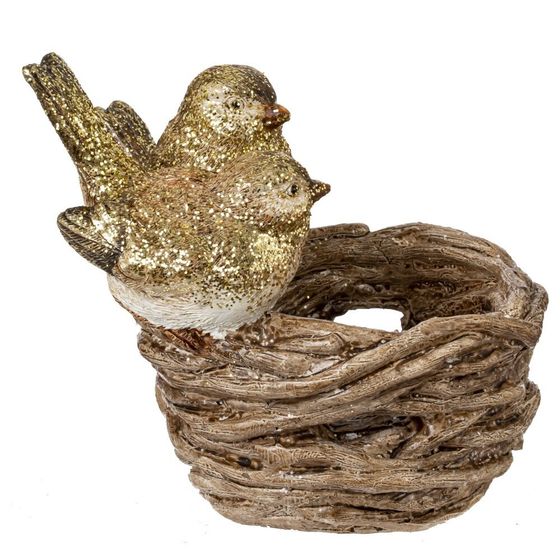 Фигурка декоративная &quot;Птички&quot;, L11 W9 H10 см