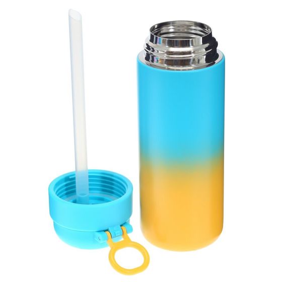 Термос, 500 мл, L7 W7 H21 см, дизайн микс