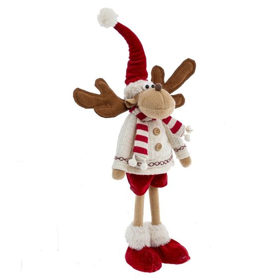 Игрушка набивная &quot;Олень&quot;, L19 W13 H42/30 см, 2в.