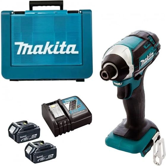 Шуруповерт аккумуляторный Makita DTD152RME 18В 2АКБ 4Ач и ЗУ (кейс)