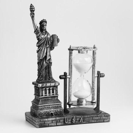 Песочные часы &quot;Статуя Свободы&quot;, сувенирные, 13 х 7 х 20.5 см