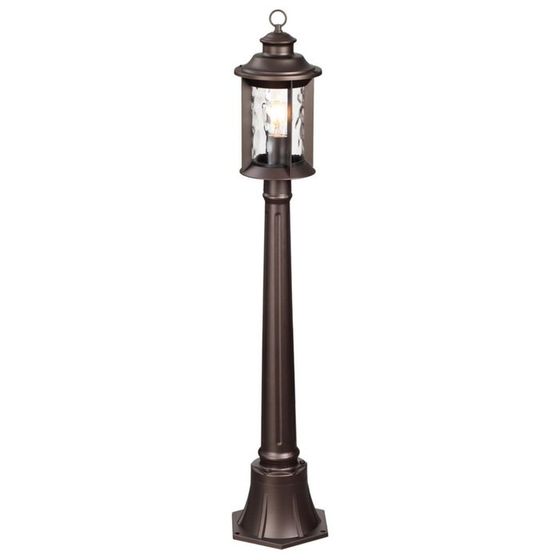 Светильник ландшафтный Odeon Light. Mavret, 1х60Вт, E27, 1076х230х170 мм, цвет темно-коричневый, прозрачный