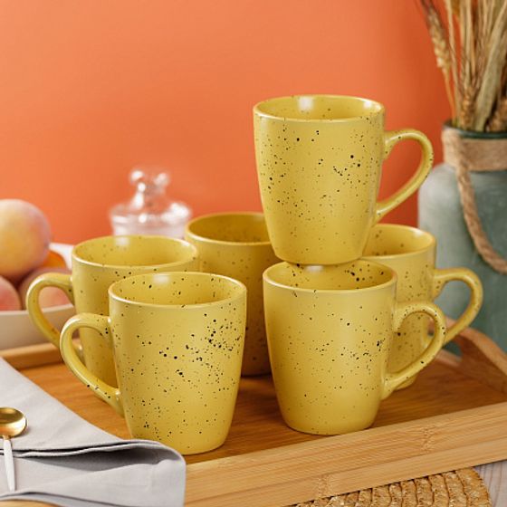 Кружка TRENDY желтая 360мл