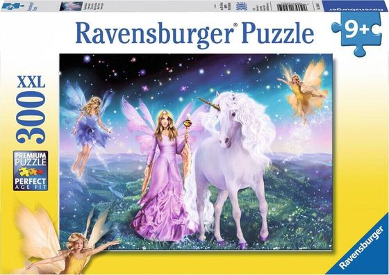 Ravensburger Puzzle 300 elementów - Magiczny jednorożec