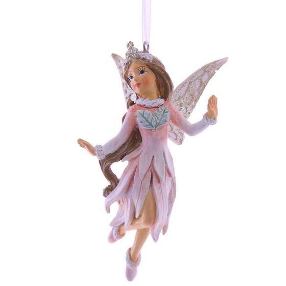 Украшение новогоднее "Фея", L6 W6 H11 см, 3в.