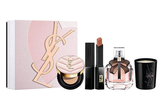 SAINT LAURENT Decorated Box Limited Edition Makeup Sets Easy To Color Four-Piece Set