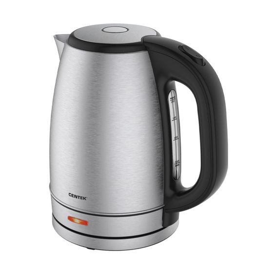 Чайник электрический Centek CT-1071 1.7л 2200Вт серебристый/черный