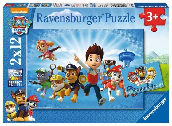 Пазл Ravensburger, с изображением щенячего патруля