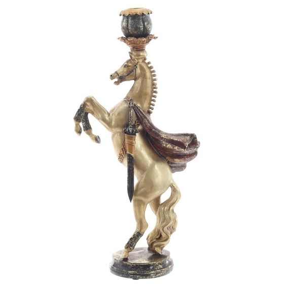 Подсвечник &quot;Лошадь&quot;, L14 W9 H36 см