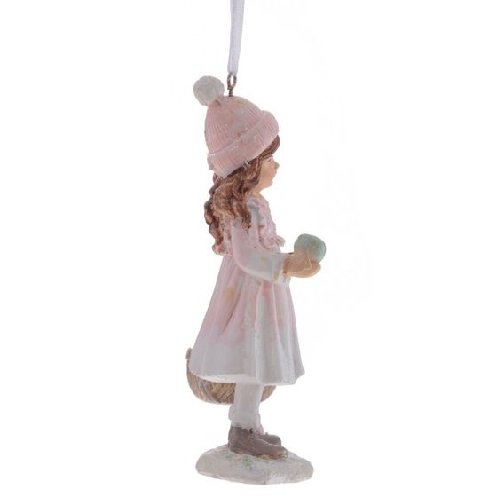 Изделие декоративное подвесное "Девочка/Мальчик", L6 W4 H13 см, 3в.