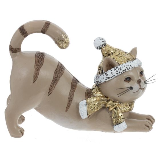 Фигурка декоративная &quot;Кот&quot;, L13,5 W6 H8,5 см, 2в.