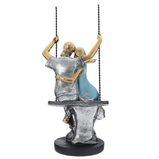 Фигурка декоративная "Влюбленная пара", L15 W11 H33 см