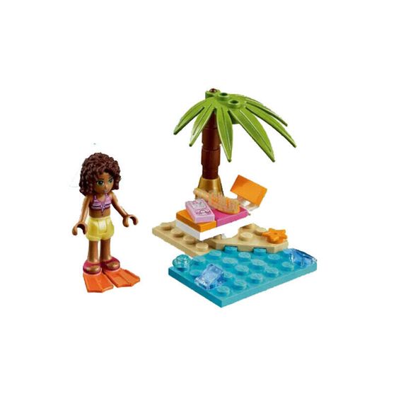 LEGO Andrea&#39;s Beach Puzzle Bag Building Blocks 29pcs LEGO30114