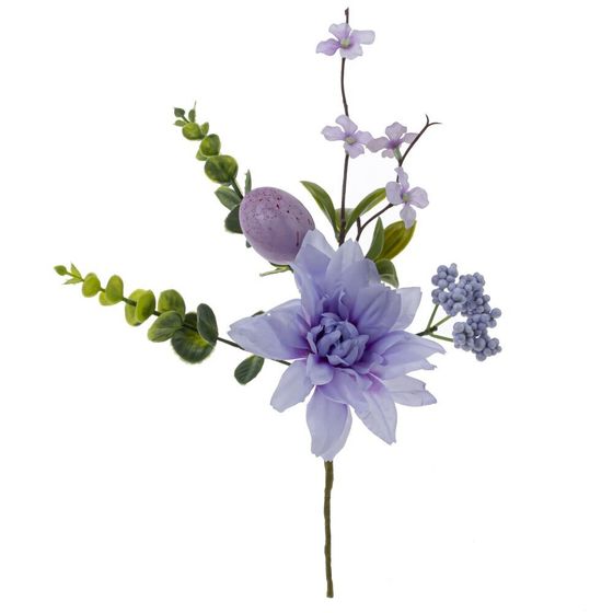 Ветка искусственная &quot;Пасхальная&quot;, L15 W15 H32 см, 3в.