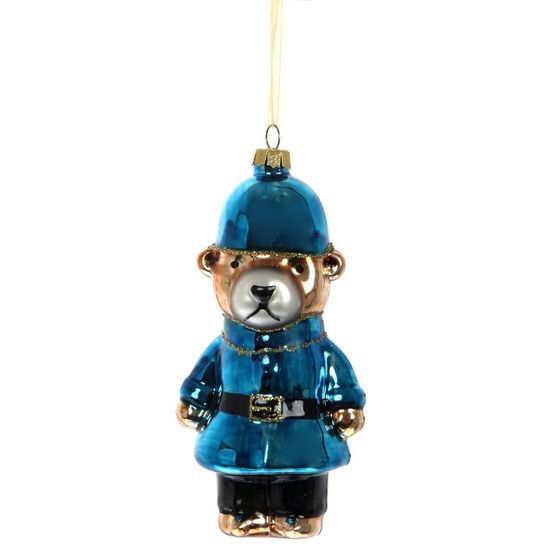 Украшение новогоднее &quot;Мишка&quot; (цена за один вид),  L6 W4,5 H11,5 см, 2в.