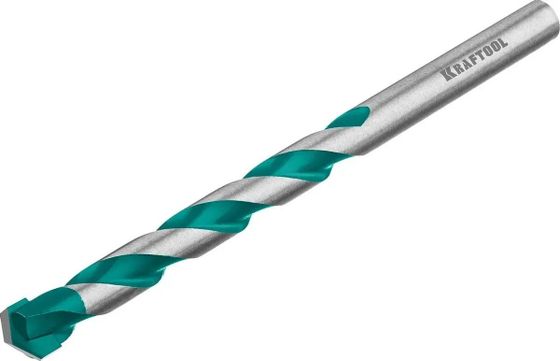 Сверло Kraftool 29175-100-6 по керамограниту d=6мм длина:100мм 1предмет для дрелей/перфораторов