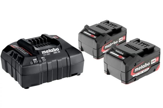 Комплект Батарея аккумуляторная + Зарядное устройство Metabo Basic Set 4.0 18В 4Ач Li-Ion (685050000)