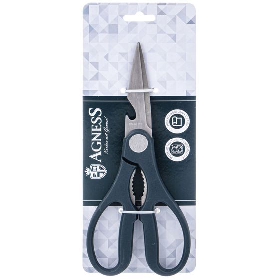 !09 НОЖНИЦЫ КУХОННЫЕ НЕРЖ СТАЛЬ