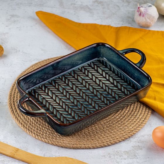 Форма для запекания GLAZE 32x18.5x4см прямоугольная