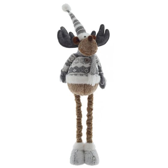 Игрушка набивная &quot;Олень&quot; (телескоп ноги), L29 W18 H95/46 см