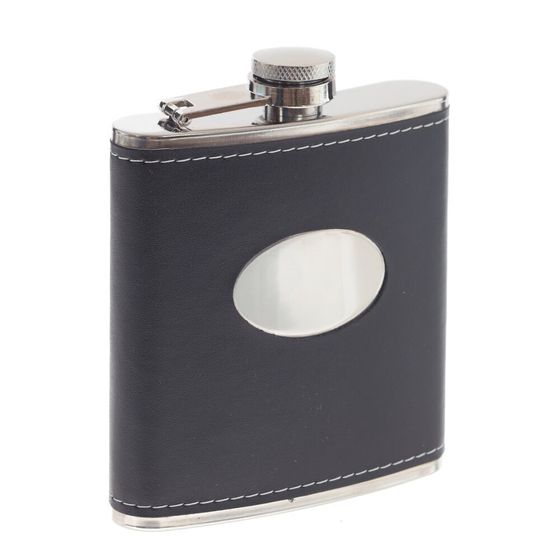 Набор из 6-ти предм.:, фляжка 200 мл, 4 стопки 50 мл, воронка, Д15,5 Ш4,5 В18 см